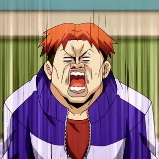 😣 Kiyoshi Teppei Kuroko no Basuke telegram sticker