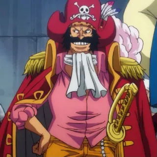 😁 Gol D. Roger One Piece Anime, Pirate, Crâne, Chapeau, Roger, One Piece, Personnage, Manga telegram sticker