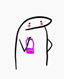 📈 UWU flork, florkofcows, uwu, bolsa, rosa telegram sticker