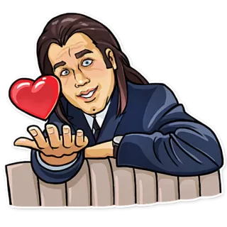 Pulp Fiction telegram stickers