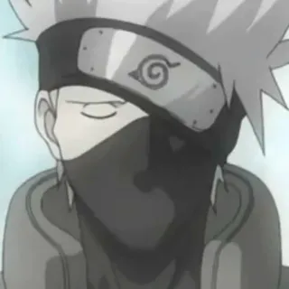 ⚡️ Kakashi Hatake Naruto anime, manga, naruto, kakashi, kakashi hatake, ninja telegram sticker