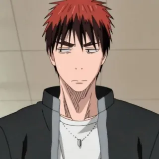 🥢 Akashi Seijuro Kuroko's Basketball Anime, Pallacanestro, Akashi, Seijuro telegram sticker