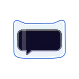 🥳 chat, message, talk, communication, bubble telegram sticker