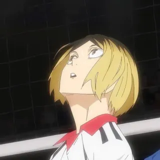 😲 Kenma Kozume Haikyuu!! Kenma, Kozume, Haikyuu, Anime, Volleyball, Karasuno telegram sticker