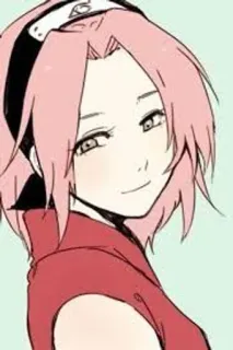 🌟 Sakura Naruto 春野サクラ, ナルト, アニメ, 漫画, 忍者 telegram sticker