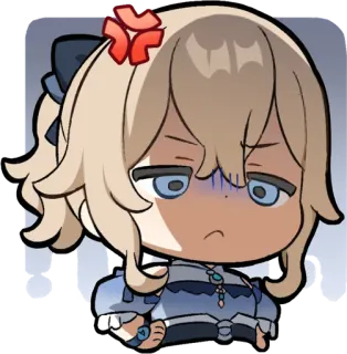 🎭 Anime, Wütend, Genervt, Frustriert, Charakter, Cartoon whatsapp sticker