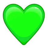 💚 Herz, Grün, Liebe, Pixelkunst telegram sticker