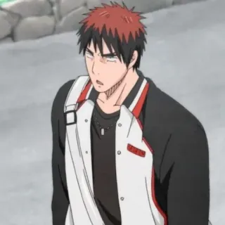 🥢 Taiga Kagami Kuroko's Basketball Anime, Pallacanestro, Sport, Personaggio, Manga telegram sticker