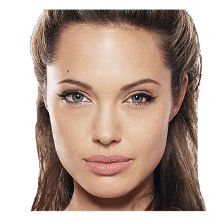 🙃 Angelina Jolie celebrità, attrice, ritratto, donna telegram sticker