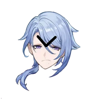 😡 Ayato Genshin Impact Аниме, Игра, Персонаж, Genshin Impact, Аято whatsapp sticker