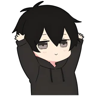 🤩 anime, chibi, cartoon, cute, character, manga telegram sticker