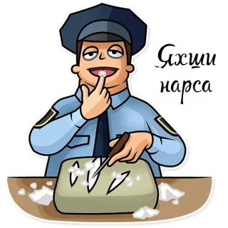Meme Police Uzb telegram stickers