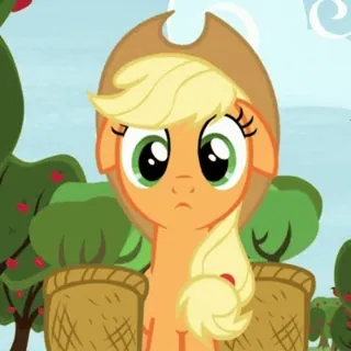 Applejack | @MLP_AnimatedStickers whatsapp stickers