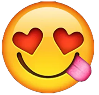 😍 Emoji, Cinta, Hati, Ekspresi, Senang, Wajah telegram sticker