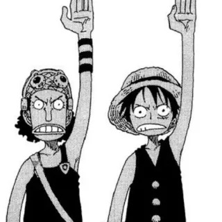 🙋‍♂ Usopp One Piece Anime, Manga, One Piece, Usopp, Monkey D. Luffy telegram sticker