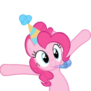 Pinkiepie telegram stickers