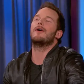 🐁 Chris Pratt aktor, selebriti, pria, orang, hiburan telegram sticker