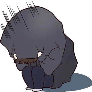 Менхера-кун @Nyasticks whatsapp stickers