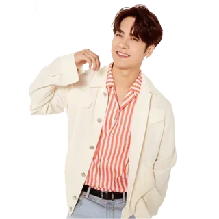 😊 portrait, man, smiling, casual, fashion telegram sticker