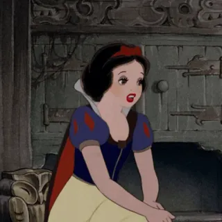 ⛄️ Snow White 백설 공주, 디즈니, 만화, 공주 telegram sticker