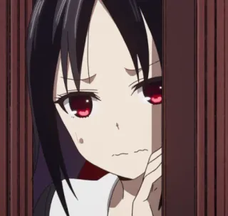 😥 Kaguya Shinomiya Kaguya-sama: Love Is War Anime, Charakter, Mädchen, Kaguya, Kaguya-sama, Love is War, Shinomiya whatsapp sticker