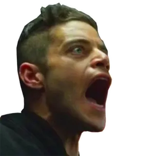 😡 Gesicht, Schreien, Schreien, Mund, Ausdruck, Angst telegram sticker