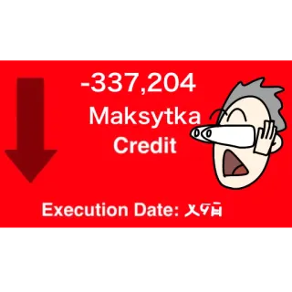 🇨🇳 -337,204
Maksytka
Credit
Execution Date: X
 telegram sticker