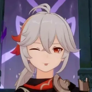 😜 Kaedehara Kazuha Genshin Impact Kazuha, Genshin Impact, Anime, Jeu vidéo, Personnage telegram sticker