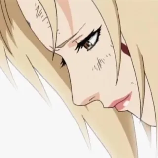 😔 Tsunade Naruto アニメ, ナルト, 綱手, 忍者, キャラクター telegram sticker
