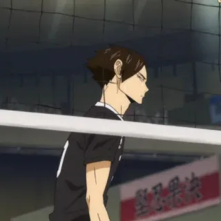 🥜 Anime, Voleibol, Personaje, Haikyuu whatsapp sticker