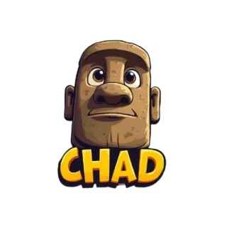 🗿 CHAD Чад, Мем, Интернет, Прозвище, Юмор telegram sticker
