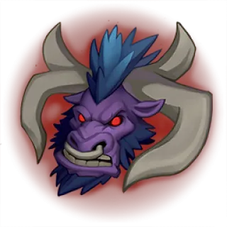 🎮 bull, angry, monster, creature, fantasy telegram sticker