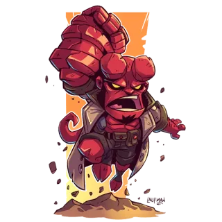 Superheroes MDC telegram stickers