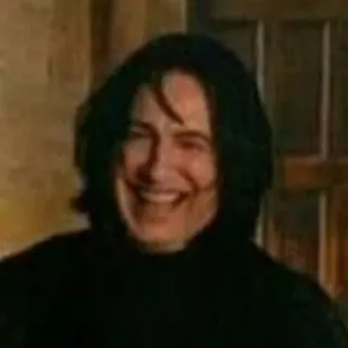 😹 Severus Snape Harry Potter harry potter, severus snape, alan rickman, wizard, professor, character, fantasy telegram sticker