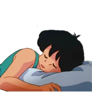 😴 sleeping, anime, relaxing, tired telegram sticker