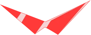 👓 red, geometric, abstract whatsapp sticker