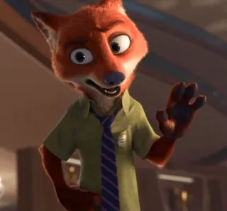 Nick Wilde (Xekuru) telegram stickers