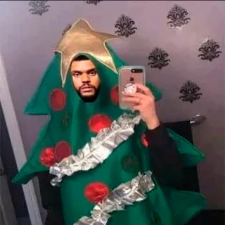 🎄 christmas, tree, holiday, selfie, funny telegram sticker
