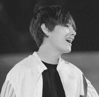 ➰ person, man, singer, kpop, smile telegram sticker