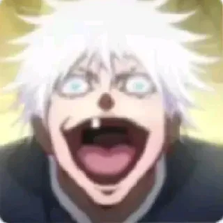 🤣 Satoru Gojo Jujutsu Kaisen telegram sticker