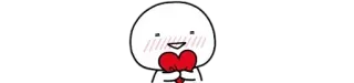🍬 Kreskówka, Serce, Miłość, Słodkie telegram sticker