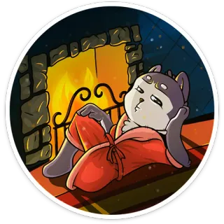 Хаски Геш👉 @Stickergram telegram stickers
