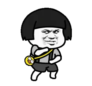 ➖ Cartone animato, Personaggio, Sticker, Emoji, Divertente, Meme telegram sticker