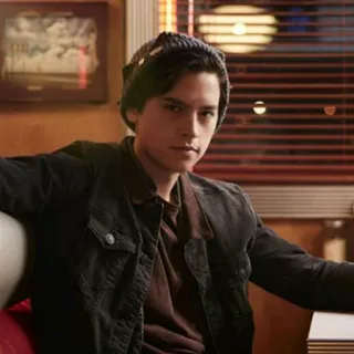 🍁 Jughead Jones Riverdale Jughead, Riverdale, Cole Sprouse, drama adolescente, série de TV telegram sticker