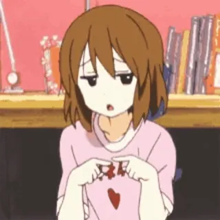 😌 Anime, Carino, Ragazza, Kawaii, Animazione whatsapp sticker