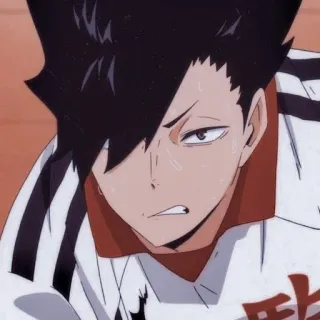 😤 Kuroo Tetsurou Haikyuu!! Anime, Volleyball, Haikyuu, Kuroo Tetsurou, Sport telegram sticker