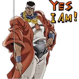 JoJo's Bizarre Adventure: Stardust Crusaders telegram stickers