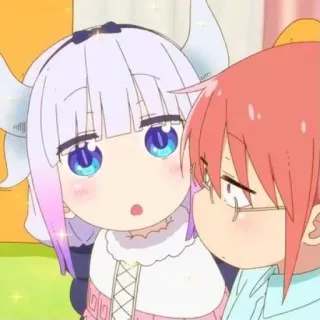 kanna @stickerspackanime telegram stickers
