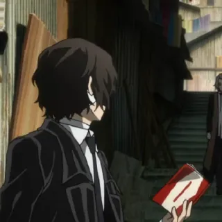 🥀 Dazai Osamu Bungou Stray Dogs anime, Dazai, Bungou Stray Dogs telegram sticker