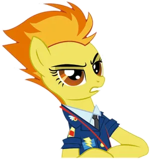 😠 My Little Pony pony, cartoon, animation, angry, character whatsapp sticker
